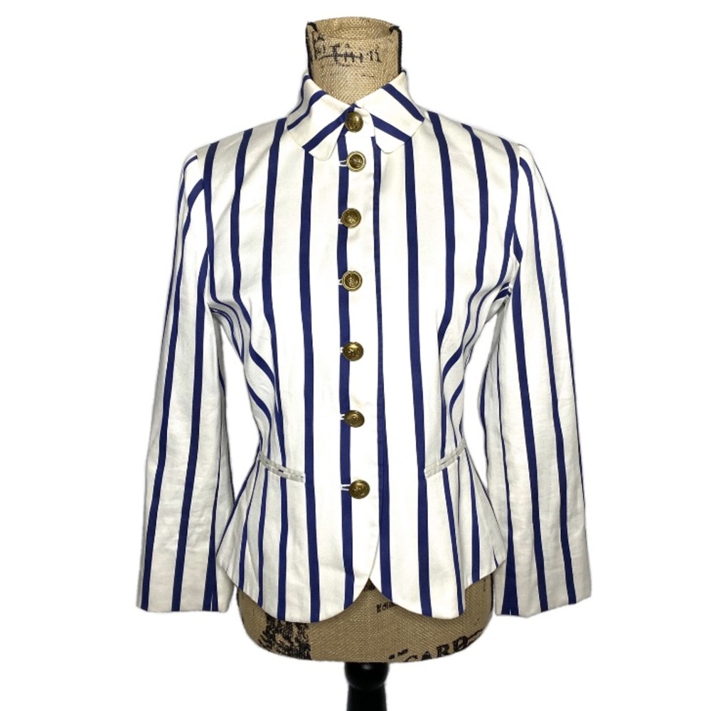 Lauren Ralph Lauren Striped Blazer Jacket